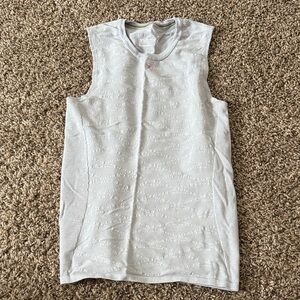 Smartwool Light Gray Textured Tank Top